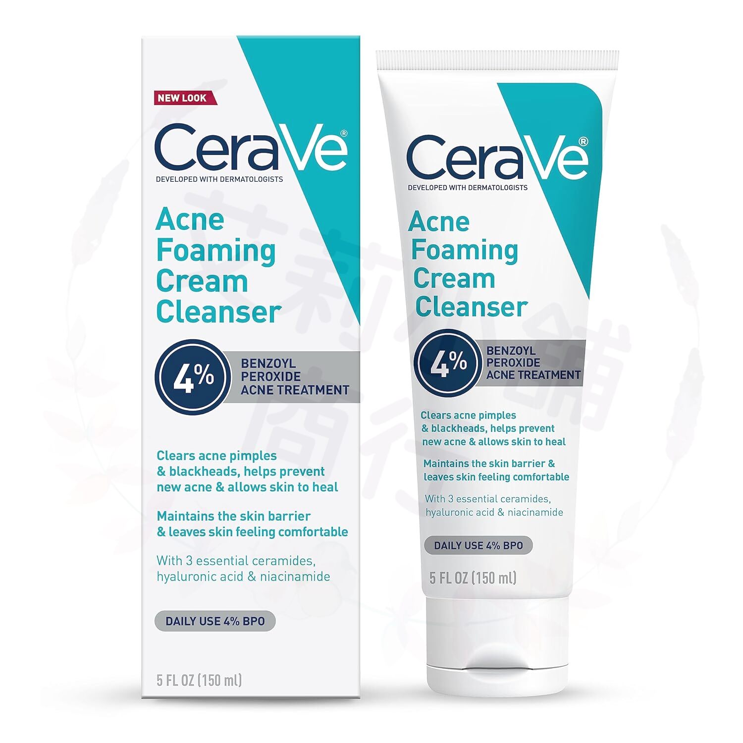 Cerave Acne Foaming Cream Cleanser 150ml 祛痘泡沫潔面乳